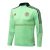 Manchester United Sweatshirts Anzüge Suit Quarter-zip 2022-23 Grüne Für Herren